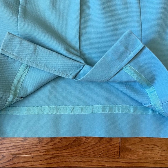 J Crew pencil skirt. Robins egg blue. - Picture 5 of 8